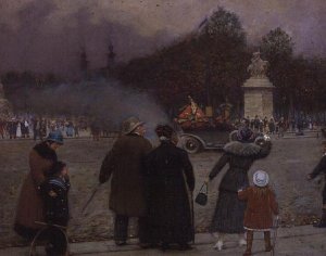 Young Women Picking Flowers, 1885