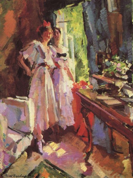 At the Open Window, 1916