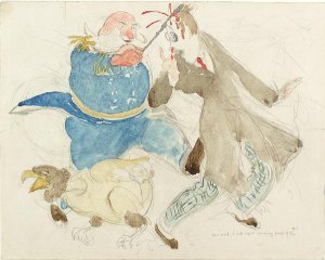 Seated Nude Girl wearing Ballet Shoes