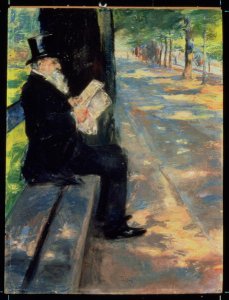 Towards the Arc de Triomphe, Paris, 1928