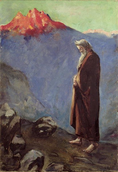 Moses (Approaching Mt. Sinai), 1905-07
