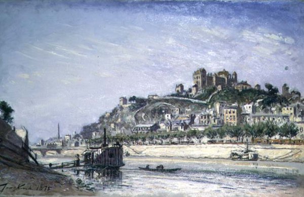 The Saone at Lyons, 1875