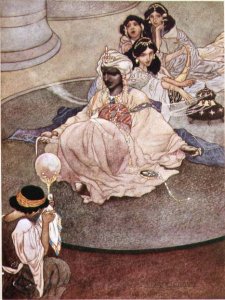 Children Talking at Night, 1911