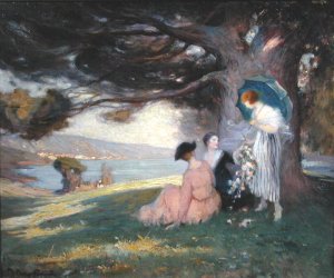 View of the Pont de la Tournelle During the Floods of 1910, 1910