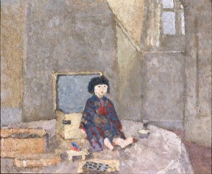 A Corner of the Artists Room in Paris