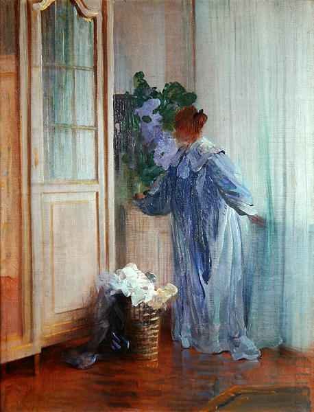 The Wife of the Painter at the Window