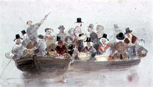 Removing the Dead and Wounded after the Battle of the Alma during the Crimean War, 20 September, 1854