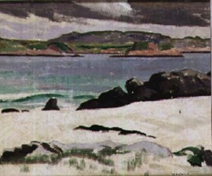 On the Shore, Iona, c.1920s