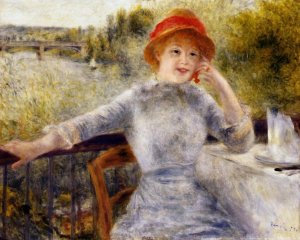 Aline Charigot (future Madame Renoir)