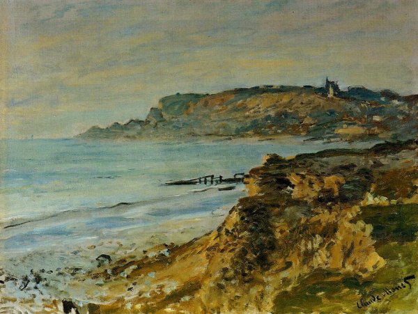 The Cliff At Sainte Adresse