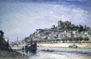 The Saone at Lyons, 1875